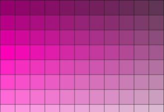 Как получить пурпурный цвет из красок Глубокая маджента цвет