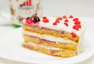Фруктовый торт – 9 рецептов приготовления легкого торта